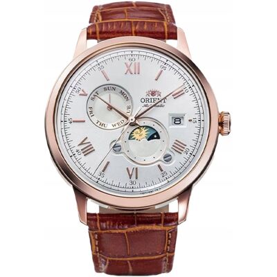 Zegarek męski ORIENT Sun & Moon RA-AK0801S30B Zegarek męski ORIENT Sun & Moon RA-AK0801S30B