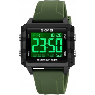 Inny producent Zegarek Męski / Pasek / Elektroniczny / Stoper Timer Alarm 12/24 H Inny producent Zegarek Męski / Pasek / Elektroniczny / Stoper Timer Alarm 12/24 H
