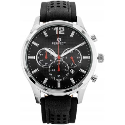 Zegarek Męski Perfect Ch01l - Chronograf + Box + Grawer Zegarek Męski Perfect Ch01l - Chronograf + Box + Grawer