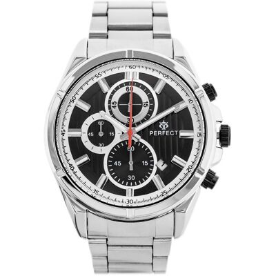 ZEGAREK MĘSKI PERFECT CH03M - CHRONOGRAF + BOX + GRAWER ZEGAREK MĘSKI PERFECT CH03M - CHRONOGRAF + BOX + GRAWER