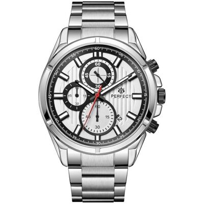 Zegarek Męski Perfect Chronograf CH03M-04 + Box Zegarek Męski Perfect Chronograf CH03M-04 + Box