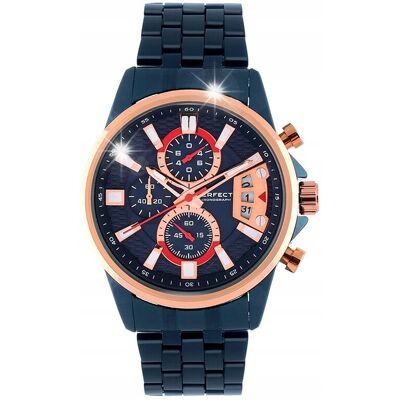 inna (Inny) ZEGAREK MĘSKI PERFECT M504CH-06 - CHRONOGRAF + BOX + GRAWER inna (Inny) ZEGAREK MĘSKI PERFECT M504CH-06 - CHRONOGRAF + BOX + GRAWER