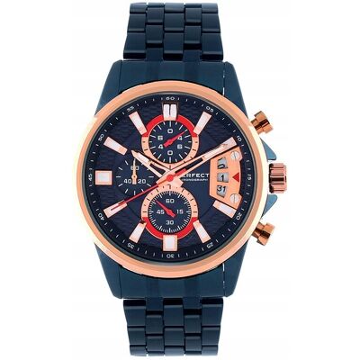 ZEGAREK MĘSKI PERFECT M504CH-06 - CHRONOGRAF (zp383d) + BOX + GRAWER ZEGAREK MĘSKI PERFECT M504CH-06 - CHRONOGRAF (zp383d) + BOX + GRAWER