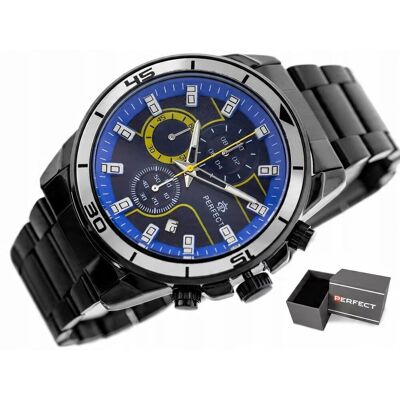ZEGAREK MĘSKI PERFECT NUKE CHRONOGRAF +BOX GRAWER ZEGAREK MĘSKI PERFECT NUKE CHRONOGRAF +BOX GRAWER