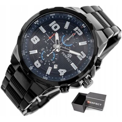 ZEGAREK MĘSKI PERFECT RAMON CHRONOGRAF +BOX GRAWER ZEGAREK MĘSKI PERFECT RAMON CHRONOGRAF +BOX GRAWER