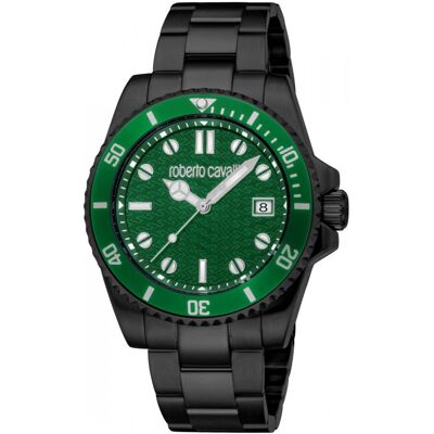 Zegarek Męski Roberto Cavalli Rc5g129m0085 Zielony Fashion Na Prezent Zegarek Męski Roberto Cavalli Rc5g129m0085 Zielony Fashion Na Prezent