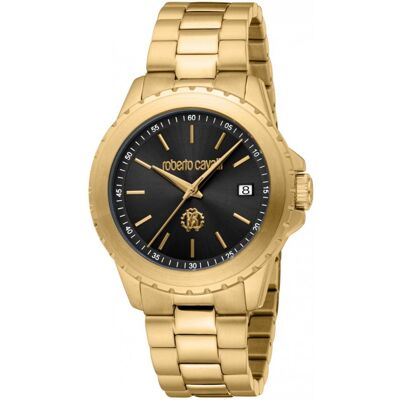 Zegarek Męski Roberto Cavalli Rc5g132m0055 Złoty Fashion Na Prezent Zegarek Męski Roberto Cavalli Rc5g132m0055 Złoty Fashion Na Prezent