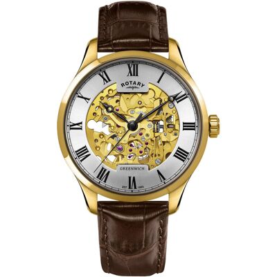 Zegarek Męski Rotary Gs02941/03 Brązowy Zegarek Męski Rotary Gs02941/03 Brązowy