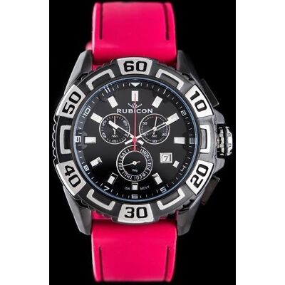 Zegarek Męski Rubicon Rnfc95 - Chronograf (Zr073C) Zegarek Męski Rubicon Rnfc95 - Chronograf (Zr073C)