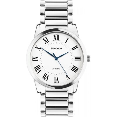 Zegarek Męski Sekonda 30246 Srebrny Zegarek Męski Sekonda 30246 Srebrny