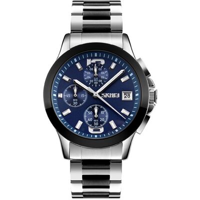 Zegarek męski - SKMEI - bransoleta - chronograf Zegarek męski - SKMEI - bransoleta - chronograf