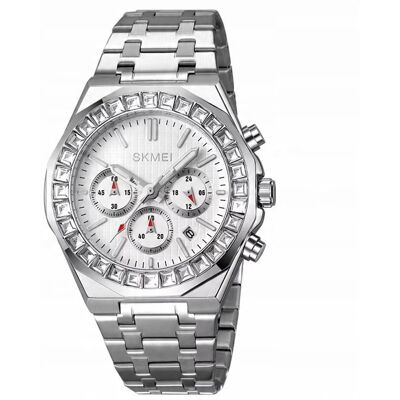 Zegarek Męski / Skmei / Bransoleta / Chronograf / Skm.123801C.Mn Zegarek Męski / Skmei / Bransoleta / Chronograf / Skm.123801C.Mn