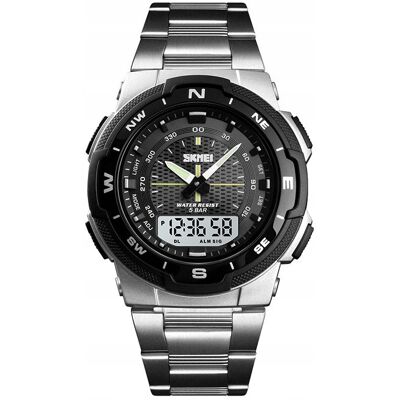Zegarek męski SKMEI bransoleta LED 12/24 h xz18 Zegarek męski SKMEI bransoleta LED 12/24 h xz18