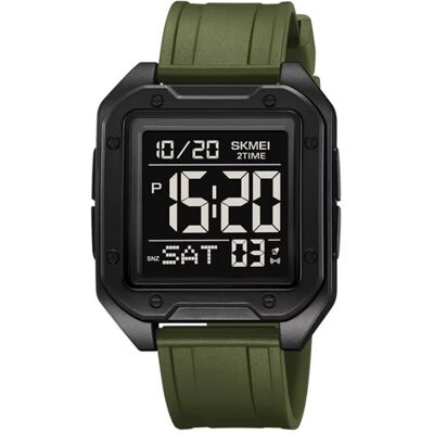 Zegarek męski / SKMEI / elektroniczny / czarny / stoper timer alarm 12/24 h Zegarek męski / SKMEI / elektroniczny / czarny / stoper timer alarm 12/24 h