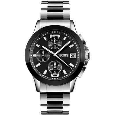 Zegarek męski SKMEI N355b bransoleta chronograf Zegarek męski SKMEI N355b bransoleta chronograf