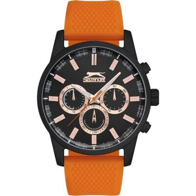 Zegarek męski SLAZENGER SL.09.2107.2.05 pomarańczowy fashion na prezent Zegarek męski SLAZENGER SL.09.2107.2.05 pomarańczowy fashion na prezent