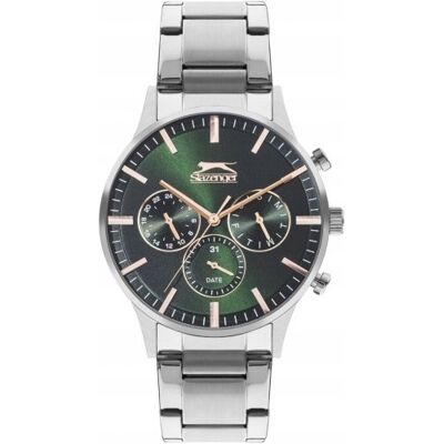 Zegarek Męski Slazenger Sl.09.2214.2.04 Zielony Fashion Na Prezent Zegarek Męski Slazenger Sl.09.2214.2.04 Zielony Fashion Na Prezent
