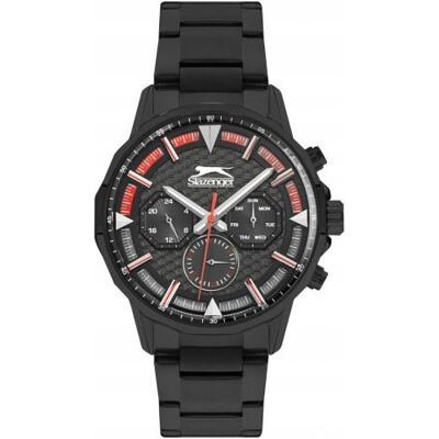 Zegarek Męski Slazenger Sl.09.2216.2.05 Czarny Fashion Na Prezent Zegarek Męski Slazenger Sl.09.2216.2.05 Czarny Fashion Na Prezent