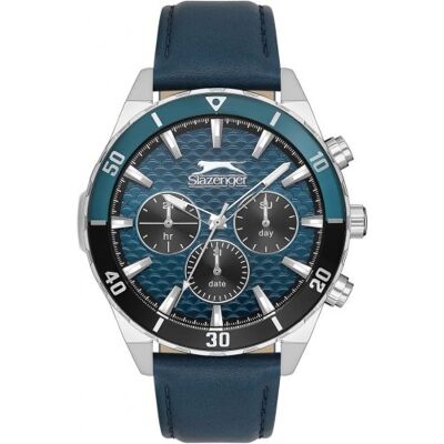 Zegarek Męski Slazenger Sl.09.2237.2.05 Niebieski Fashion Na Prezent Zegarek Męski Slazenger Sl.09.2237.2.05 Niebieski Fashion Na Prezent