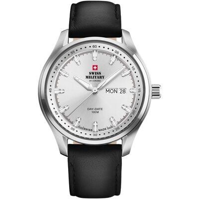 SWISS MILITARY CHRONO Zegarek Męski Swiss Military by Chrono SM34116.05 czarny SWISS MILITARY CHRONO Zegarek Męski Swiss Military by Chrono SM34116.05 czarny