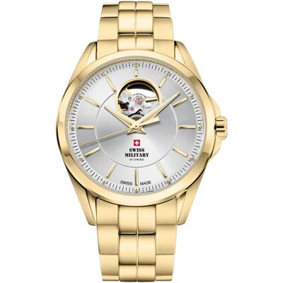 Inny producent Zegarek Męski Swiss Military by Chrono SMA34085.31 złoty Inny producent Zegarek Męski Swiss Military by Chrono SMA34085.31 złoty