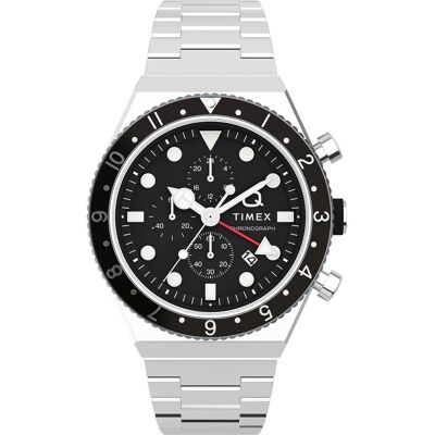 Zegarek męski Timex Lab Q Timex Three Time Zone Chronograph Zegarek męski Timex Lab Q Timex Three Time Zone Chronograph