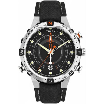 Zegarek Męski Timex TW2V22340 czarny Zegarek Męski Timex TW2V22340 czarny