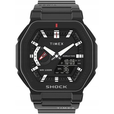 Zegarek Męski TIMEX TW2V35600 WR100 Stoper Timer Timex Zegarek Męski TIMEX TW2V35600 WR100 Stoper Timer Timex