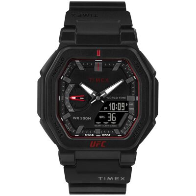 Zegarek Męski Timex TW2V55200 czarny Zegarek Męski Timex TW2V55200 czarny