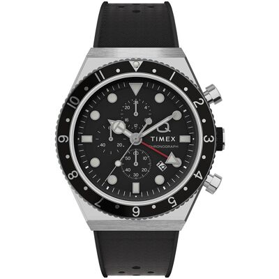 Zegarek Męski Timex TW2V70000 czarny Zegarek Męski Timex TW2V70000 czarny