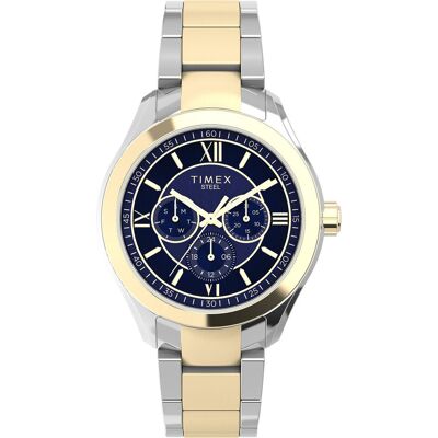 Zegarek Męski Timex TW2V95500 srebrny Zegarek Męski Timex TW2V95500 srebrny