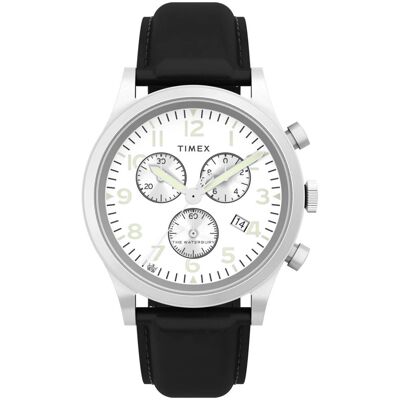 Zegarek Męski Timex Tw2W48100 Czarny Zegarek Męski Timex Tw2W48100 Czarny