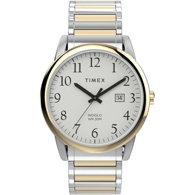 Zegarek Męski Timex TW2W52100 srebrny Zegarek Męski Timex TW2W52100 srebrny