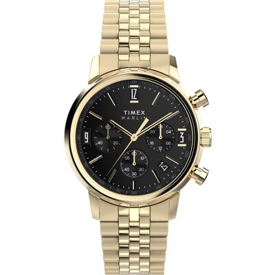 Zegarek Męski Timex TW2W59900 złoty Zegarek Męski Timex TW2W59900 złoty