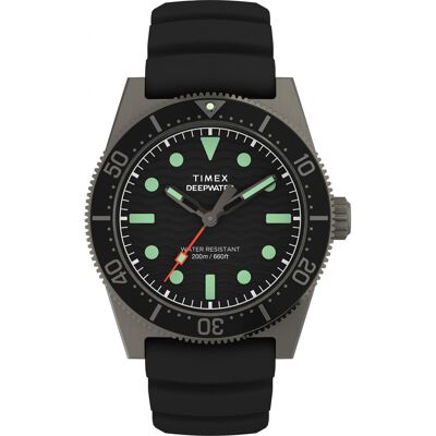 Zegarek Męski Timex TW2W74700 czarny Zegarek Męski Timex TW2W74700 czarny