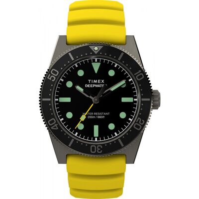 Zegarek Męski Timex TW2W74800 żółty Zegarek Męski Timex TW2W74800 żółty