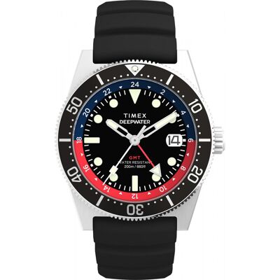 Zegarek Męski Timex TW2W75000 czarny Zegarek Męski Timex TW2W75000 czarny