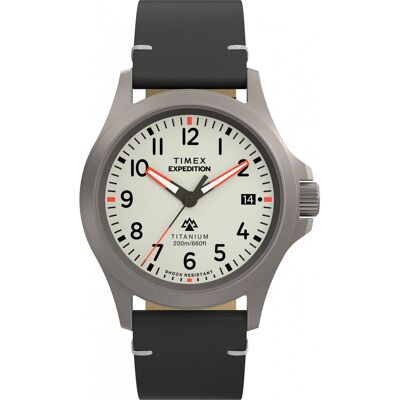 Zegarek Męski Timex TW2W78200 czarny Zegarek Męski Timex TW2W78200 czarny