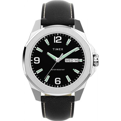 Zegarek Męski Timex TW2W92900 czarny Zegarek Męski Timex TW2W92900 czarny