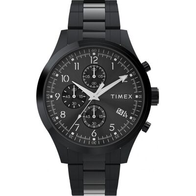 Zegarek Męski Timex TW2Y01600 czarny Zegarek Męski Timex TW2Y01600 czarny