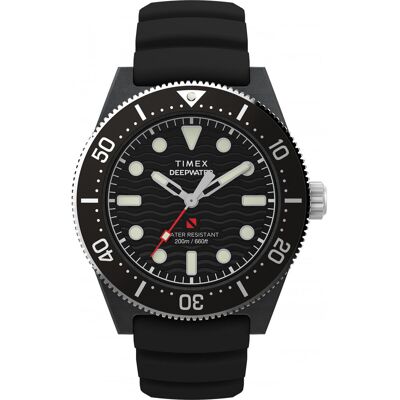 Zegarek Męski Timex TW2Y02200 czarny Zegarek Męski Timex TW2Y02200 czarny