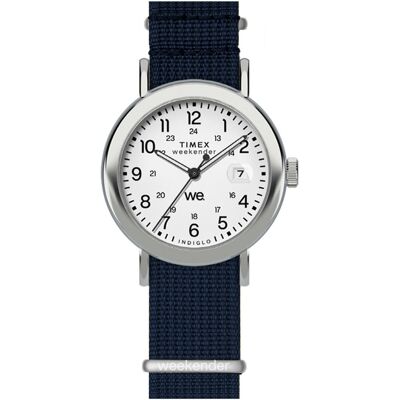 Zegarek Męski Timex TW2Y09000 niebieski Zegarek Męski Timex TW2Y09000 niebieski