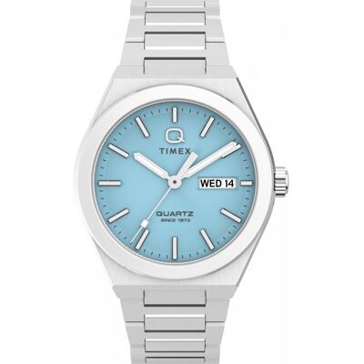 Zegarek Męski Timex TW2Y35200 srebrny Zegarek Męski Timex TW2Y35200 srebrny