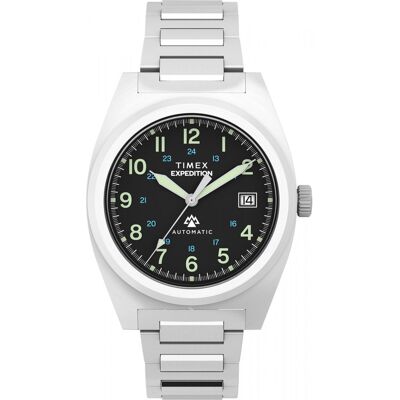 Zegarek Męski Timex TW2Y39600 srebrny Zegarek Męski Timex TW2Y39600 srebrny