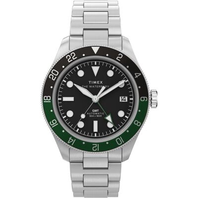 Zegarek Męski Timex TW2Y60800 srebrny Zegarek Męski Timex TW2Y60800 srebrny