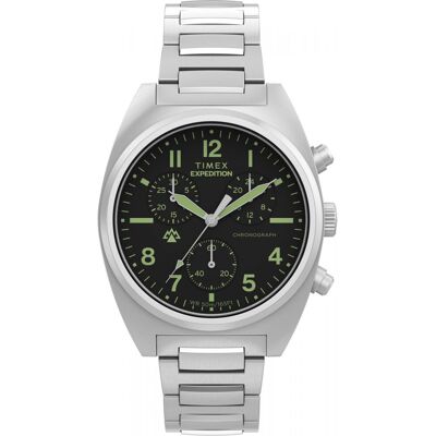 Zegarek Męski Timex TW2Y61200 srebrny Zegarek Męski Timex TW2Y61200 srebrny