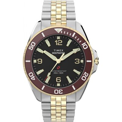 Zegarek Męski Timex TW2Y64700 srebrny Zegarek Męski Timex TW2Y64700 srebrny