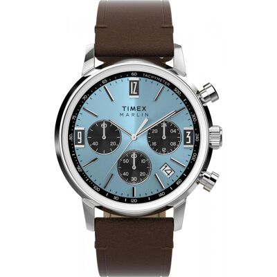 Zegarek Męski Timex TW2Y66600 brązowy Zegarek Męski Timex TW2Y66600 brązowy