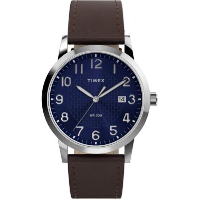 Zegarek Męski Timex TW2Y67500 brązowy Zegarek Męski Timex TW2Y67500 brązowy
