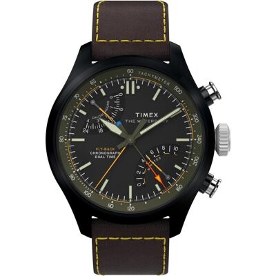 Zegarek Męski Timex TW2Y70100 brązowy Zegarek Męski Timex TW2Y70100 brązowy